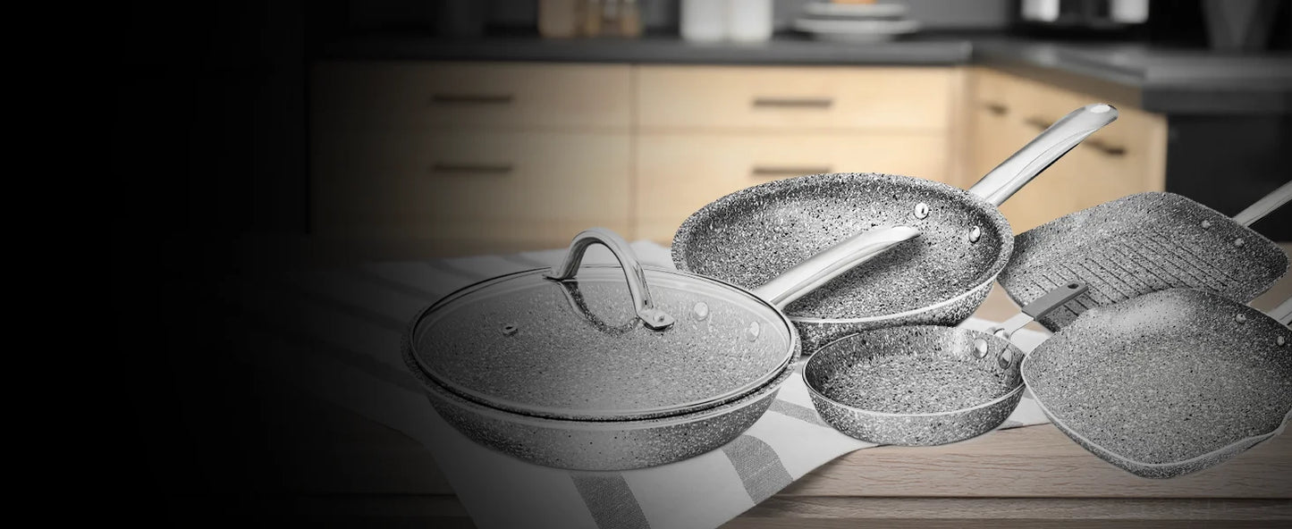 Home Hero 23-Piece Non-Stick Cookware Set – Induction Compatible