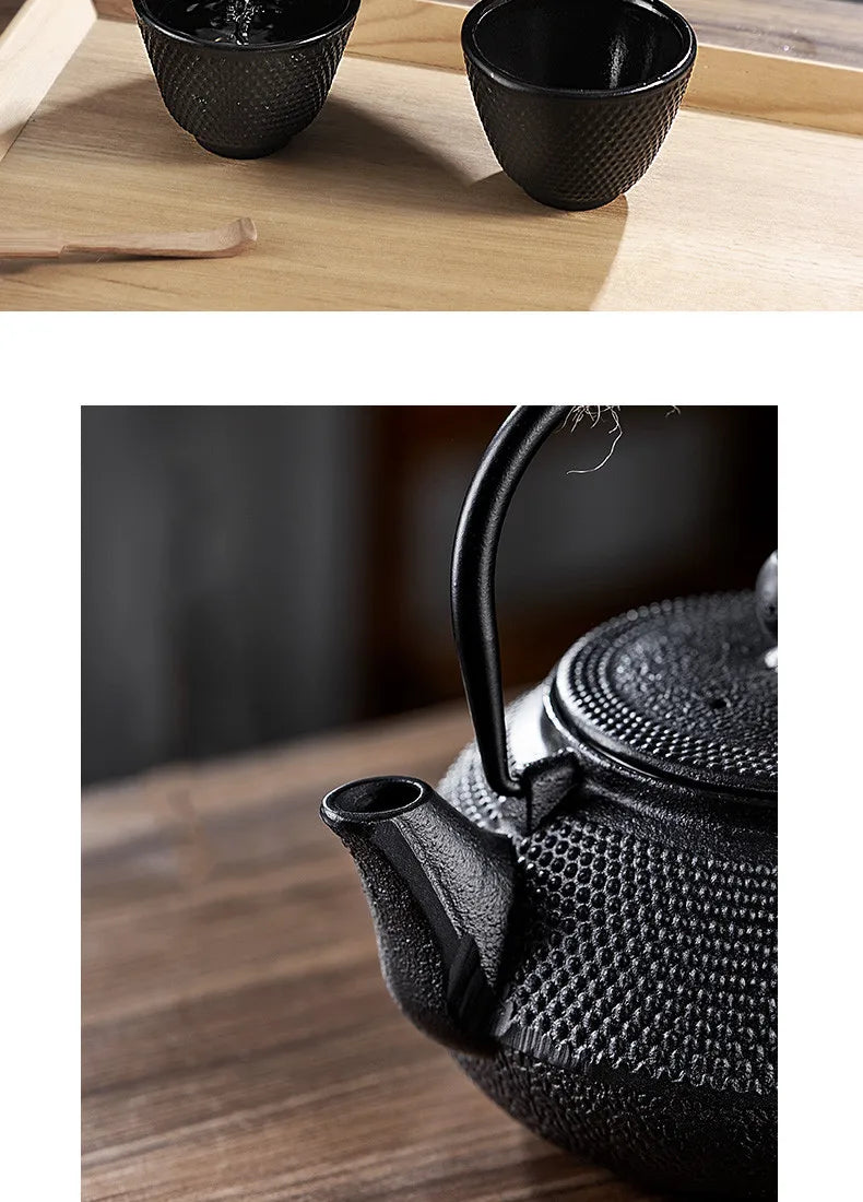 Japanese Cast Iron Teapot – Retro Puer Tea Kettle