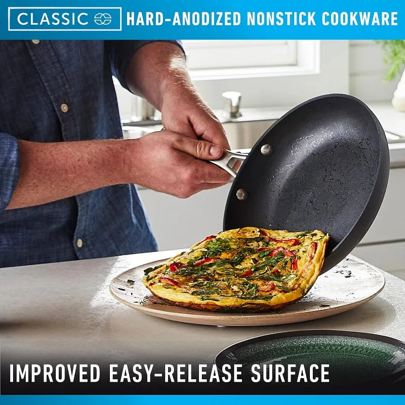 Calphalon Classic 10-Piece Hard-Anodized Nonstick Cookware Set
