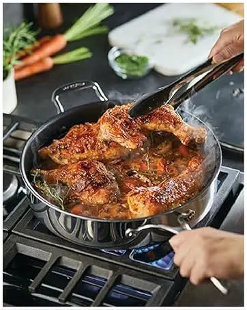 9-Piece Nonstick Induction Cookware Set with Scratch Defense Technology