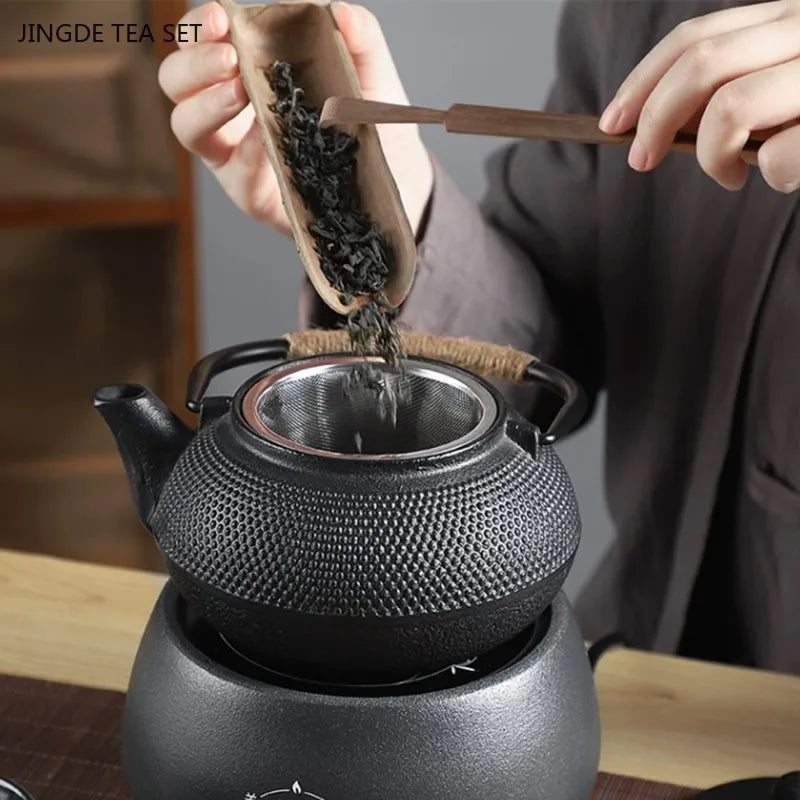 Japanese Cast Iron Teapot – Retro Puer Tea Kettle