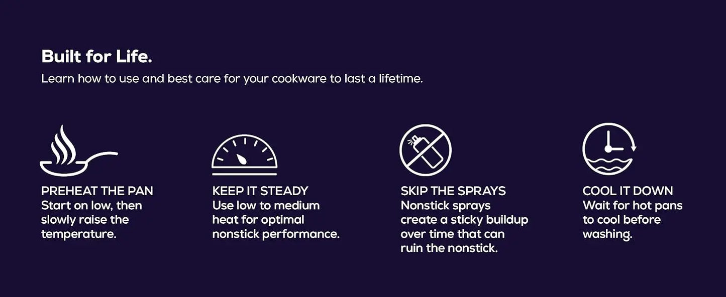 9-Piece Nonstick Induction Cookware Set with Scratch Defense Technology