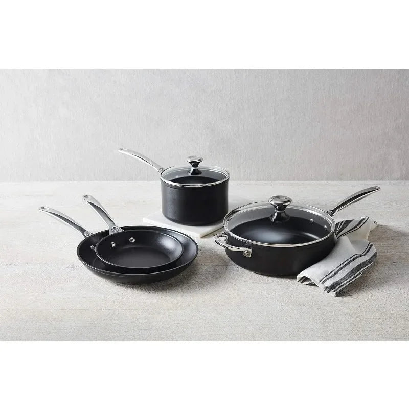 6 Piece Le Creuset Toughened Nonstick PRO Cookware Set