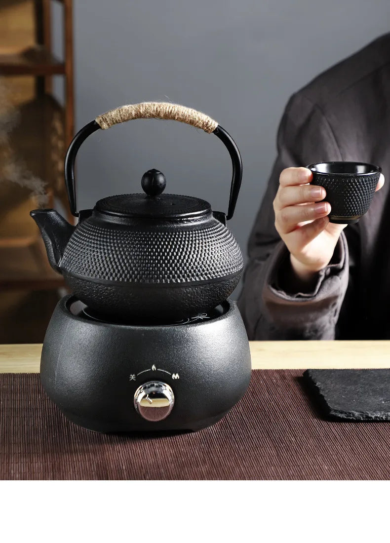 Japanese Cast Iron Teapot – Retro Puer Tea Kettle