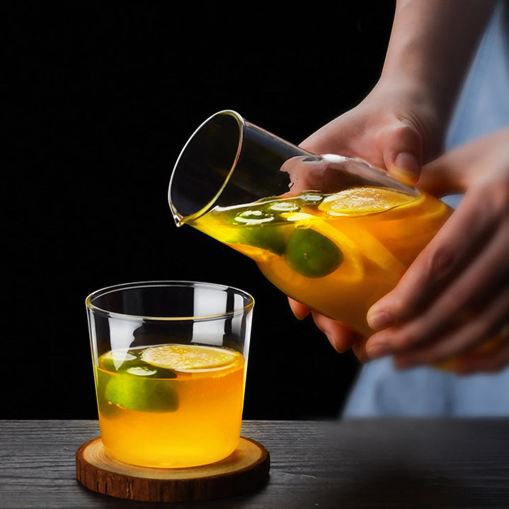 Glass Water Carafe & Kettle Set – For Hot & Cold Drinks