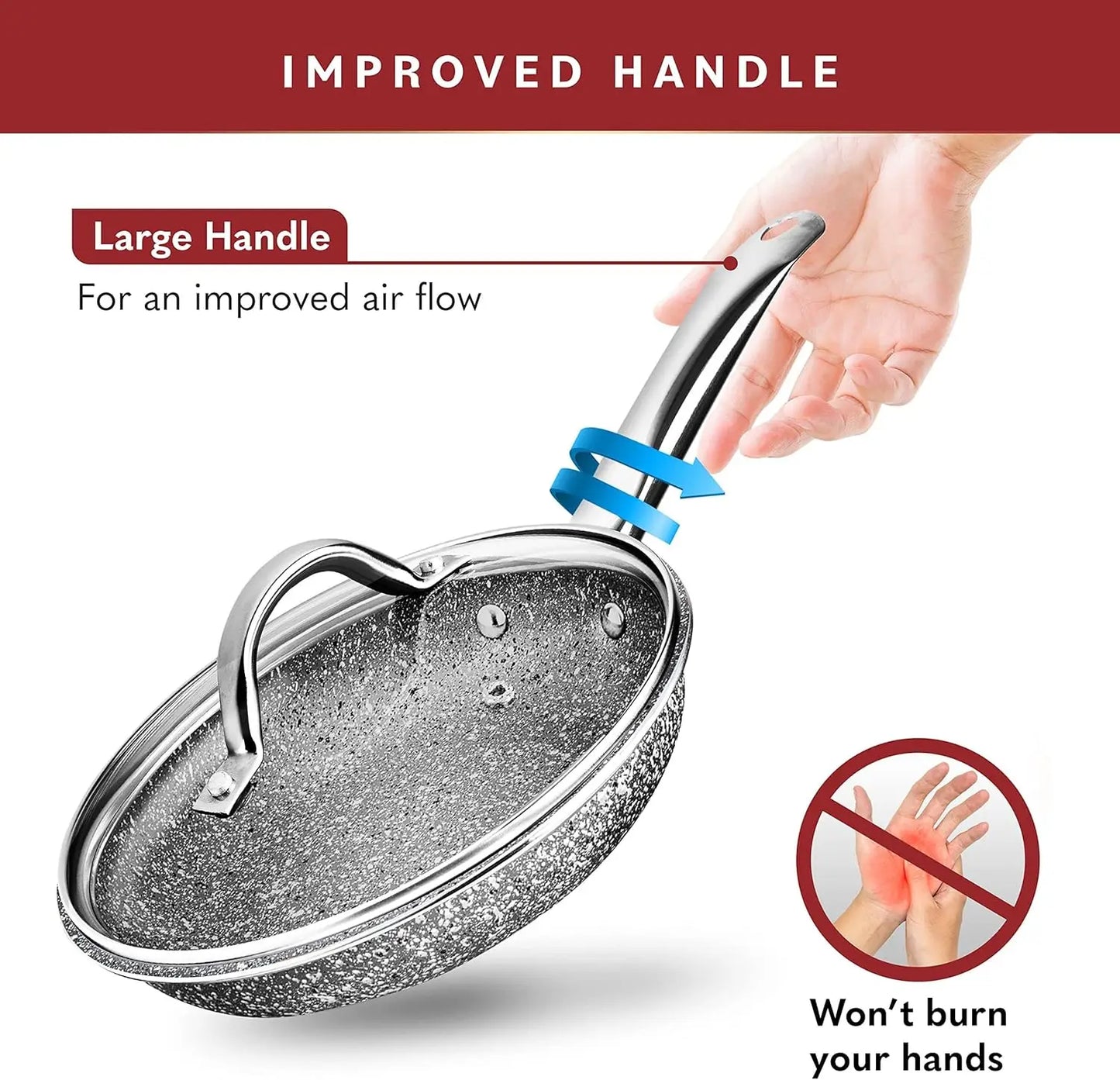 Home Hero 23-Piece Non-Stick Cookware Set – Induction Compatible