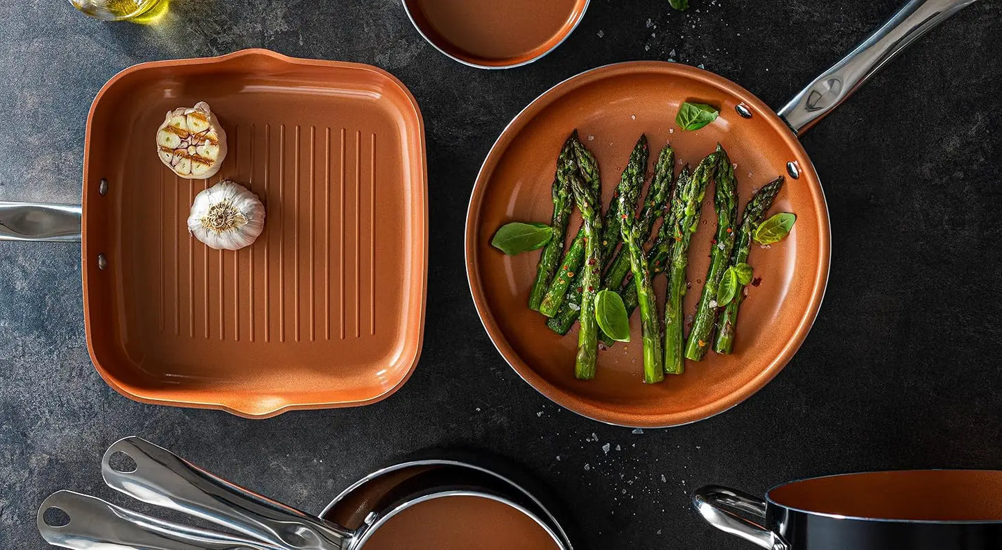 Home Hero 23-Piece Non-Stick Cookware Set – Induction Compatible
