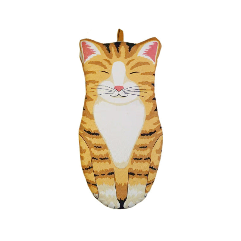 Cute Cat Claw Oven Gloves – Pure Cotton