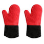 Non-Slip Silicone Oven Mitts – Heat-Resistant Kitchen Gloves