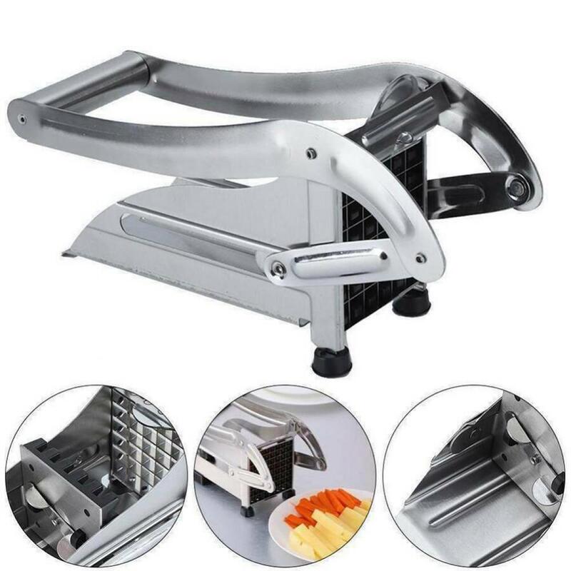 Manual Potato & Cucumber Chip Cutter – Vegetable Slicer and Shredder for Perfect Chips and Strips