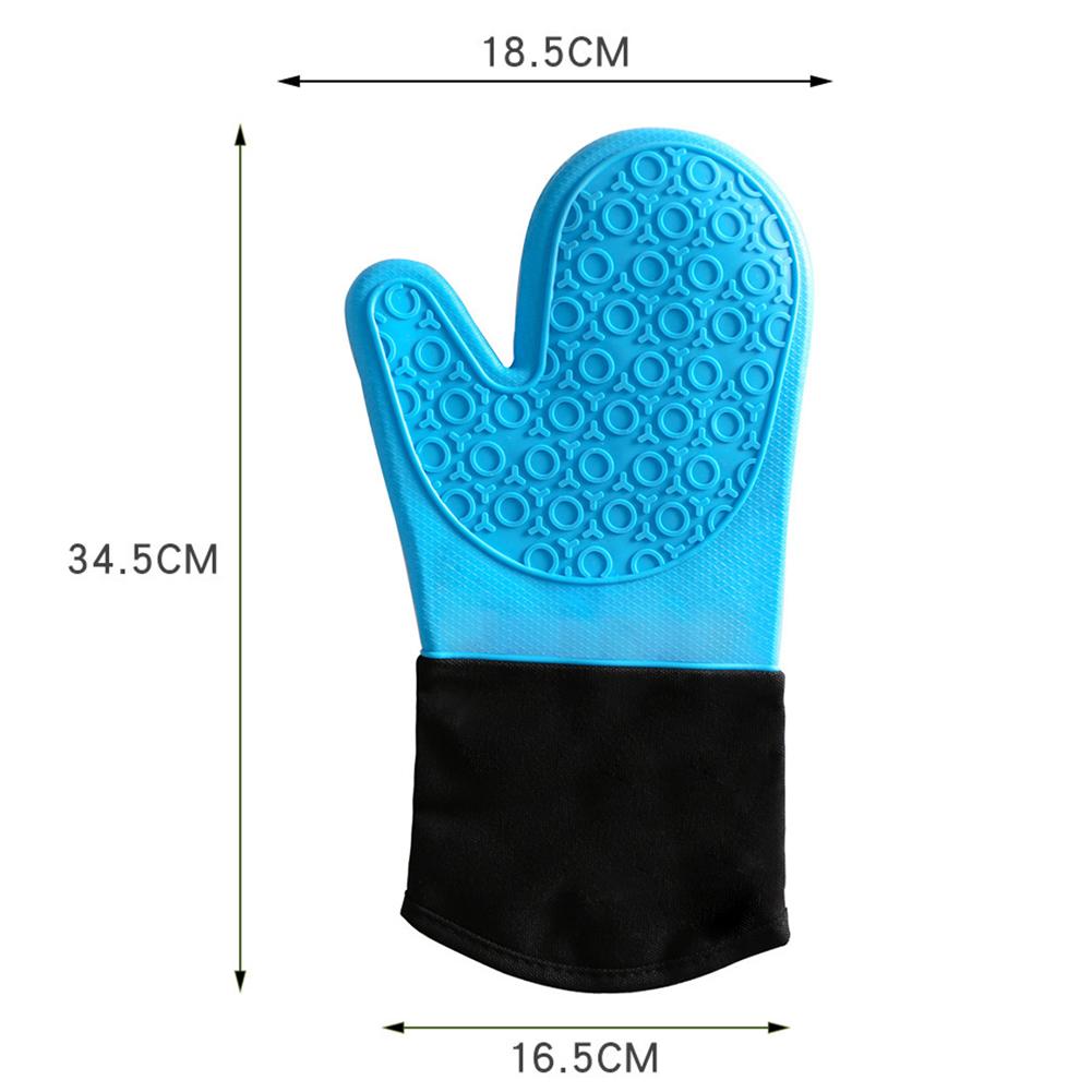 Non-Slip Silicone Oven Mitts – Heat-Resistant Kitchen Gloves