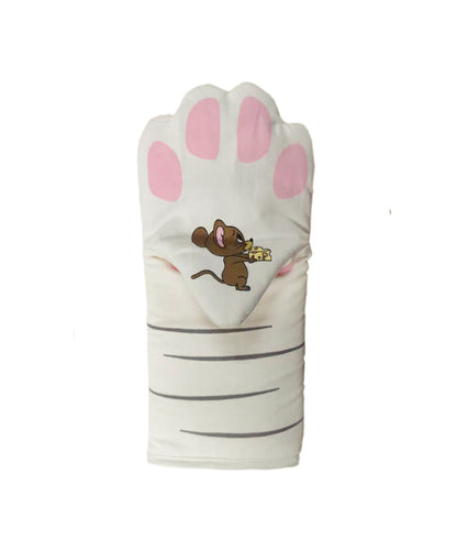 Cute Cat Claw Oven Gloves – Pure Cotton