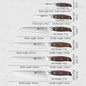 6-Piece German Steel Kitchen Knife Set – High-Carbon Stainless Steel