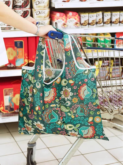 Foldable Waterproof Grocery Bag – Durable, Portable, and Eco-Friendly