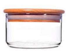 INS Heat-Resistant Glass Dustproof Bowls – Borosilicate Glass Storage