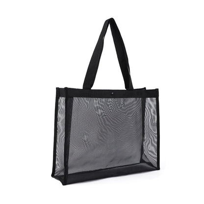 Mesh Grocery Storage Bag – Durable Transparent Reusable Handbag for Kitchen, Produce, and Grocery Shopping