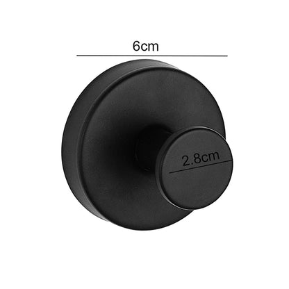 Stainless Steel Suction Cup Hook – Waterproof, Wall-Mounted Kitchen & Bathroom Hanger