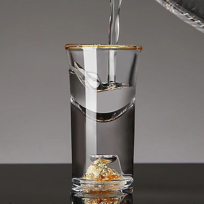 Luxury Crystal Glass Vodka Glass – Elegant Sake & Shochu Glass