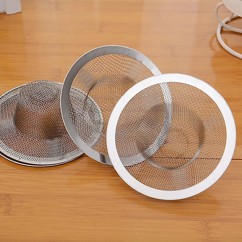 2pcs Stainless Steel Sink & Drain Strainers