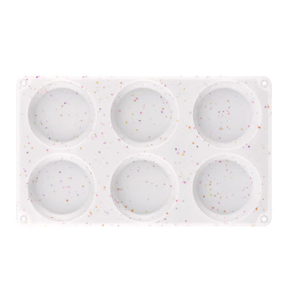 6-Cup Silicone Muffin Baking Pan – Heat-Resistant Nonstick Cupcake Mold