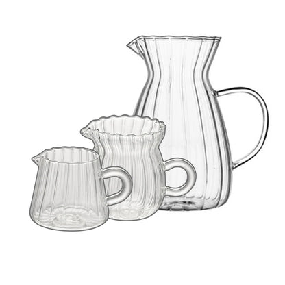 Nordic Glass Coffee & Milk Jug