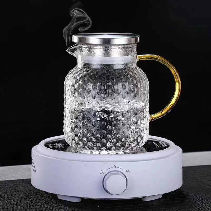 Large Heat-Resistant Glass Teapot