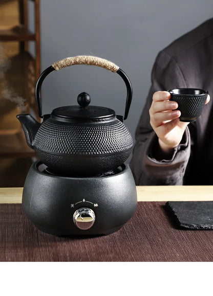 Japanese Cast Iron Teapot – Retro Outdoor Tea Cooker and Special Puer Teaware Teakettle