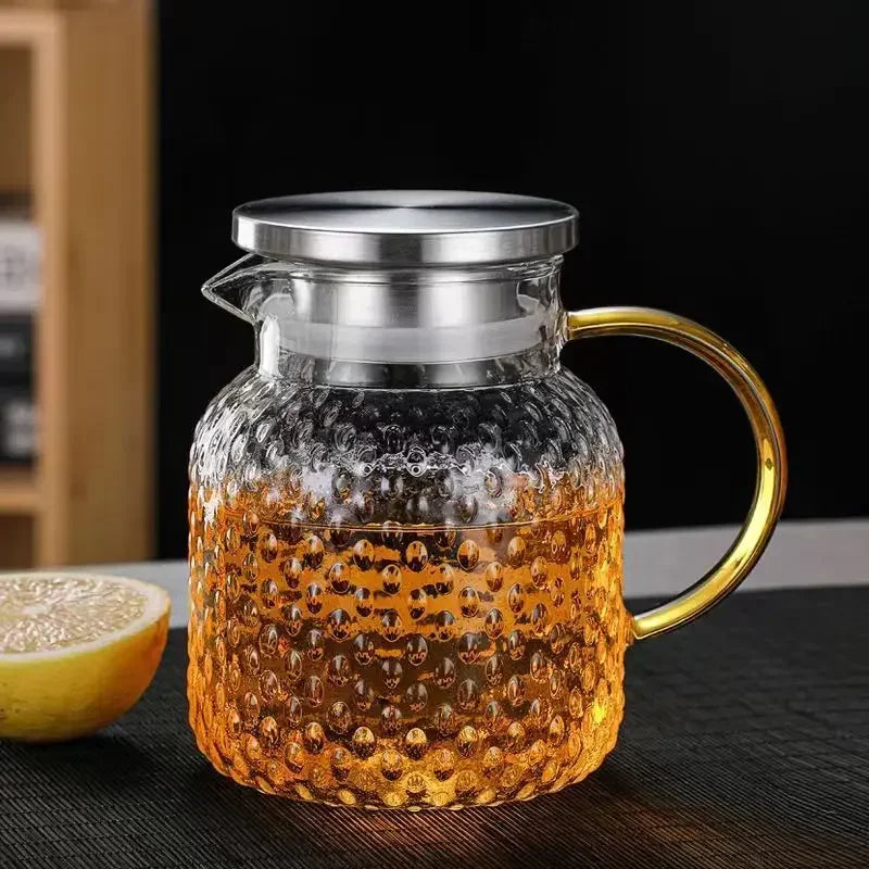 Large Heat-Resistant Glass Teapot