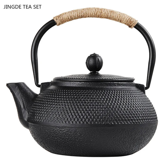 Japanese Cast Iron Teapot – Retro Outdoor Tea Cooker and Special Puer Teaware Teakettle