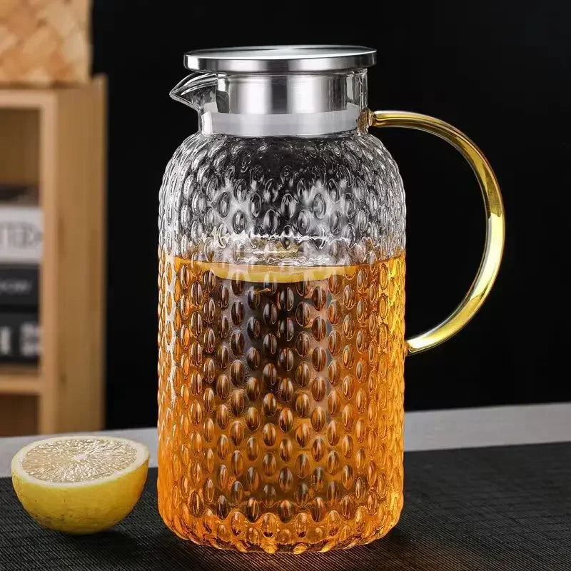 Large Heat-Resistant Glass Teapot