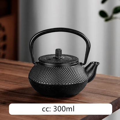 Japanese Cast Iron Teapot – Retro Outdoor Tea Cooker and Special Puer Teaware Teakettle