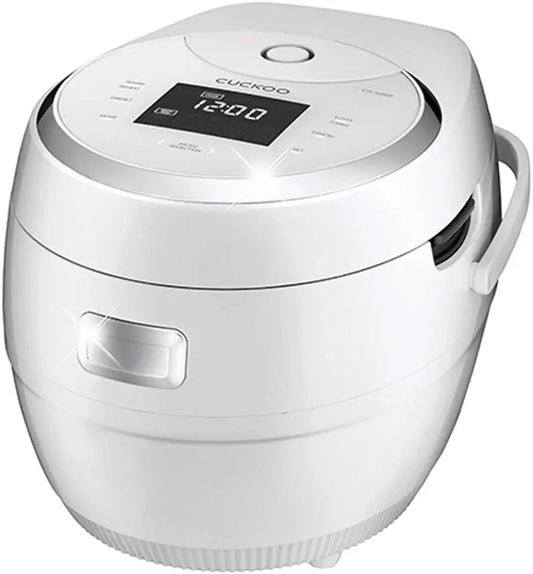 Cuckoo Rice Cooker with Nonstick Inner Pot, 16 Menu Options, LCD Display, 20-Cup Capacity