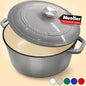 Mueller DuraCast 6-Quart Enameled Cast Iron Dutch Oven