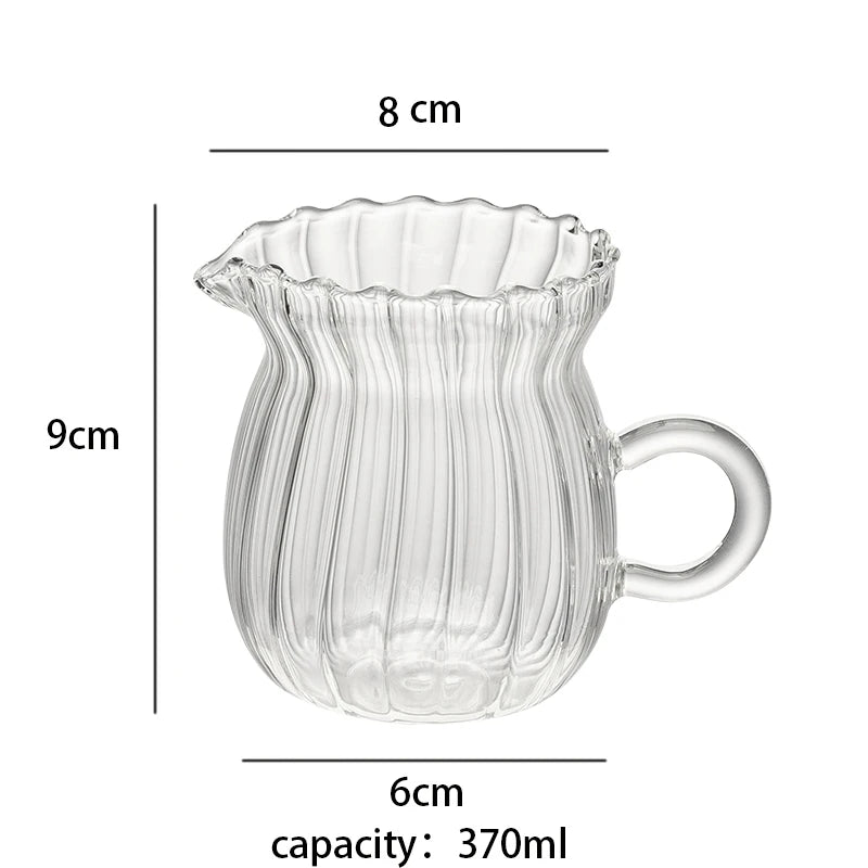 Nordic Glass Coffee & Milk Jug